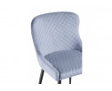 Стул на металлокаркасе Teo light blue / black в Ростове-на-Дону