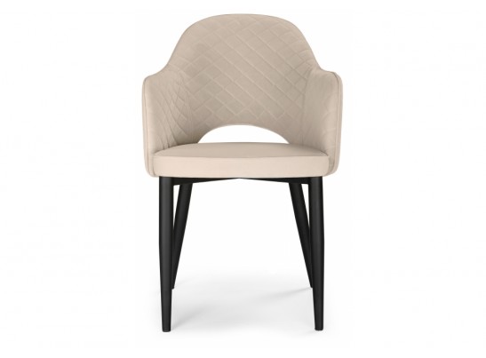 Стул на металлокаркасе Vener black / beige в Ростове-на-Дону
