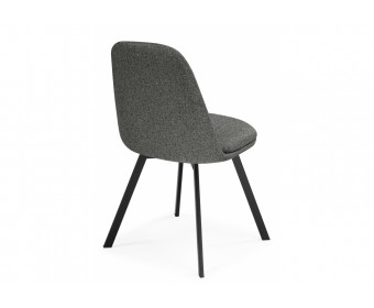 Стул Texas 2 светло-серый поворотный / черный