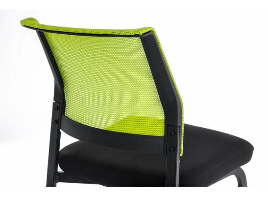 Стул Zola черный / зеленый в Ростове-на-Дону