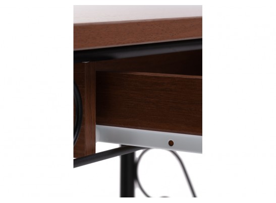 Туалетный столик Клео 3 черный / орех в Ростове-на-Дону