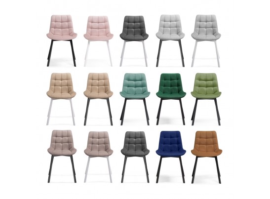 Комплект стульев Стронг 4 шт латте / черный в Ростове-на-Дону