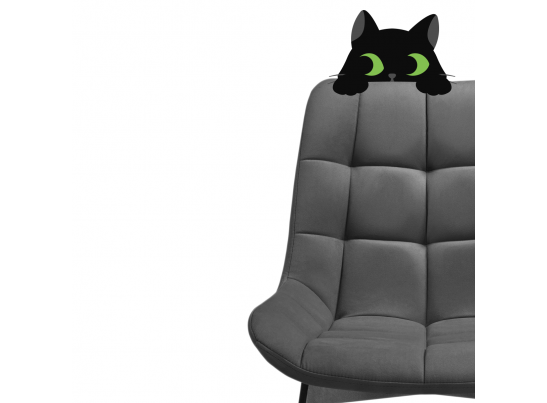 Комплект стульев Стронг 4 шт темно-серый / черный в Ростове-на-Дону