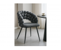 Стул на металлокаркасе Ball dark gray / black в Ростове-на-Дону