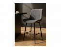 Полубарный стул Вейв темно-серый / черный в Ростове-на-Дону
