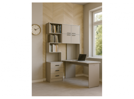 Компьютерный стол Эльброни правый кашемир в Ростове-на-Дону