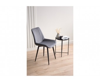 Стул на металлокаркасе Седа 360 темно-серый (zd 995) / черный