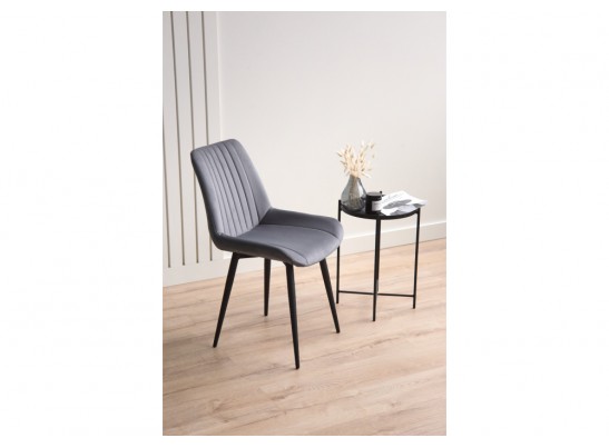 Стул на металлокаркасе Седа 360 темно-серый (zd 995) / черный в Ростове-на-Дону