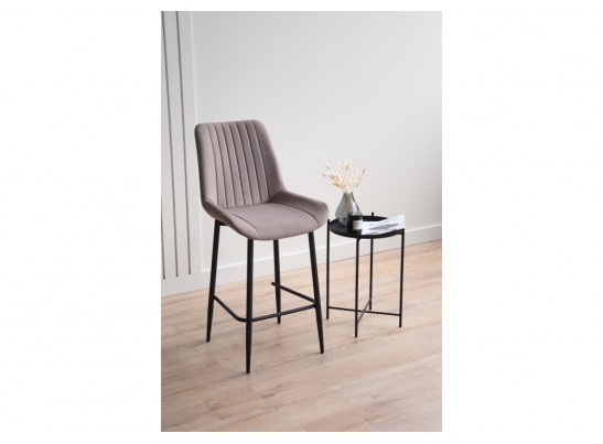 Полубарный стул Седа 360 латте (zd 290) / черный в Ростове-на-Дону