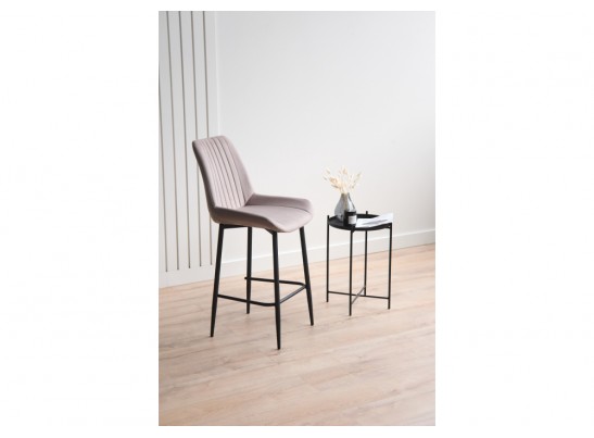 Полубарный стул Седа 360 латте (zd 290) / черный в Ростове-на-Дону