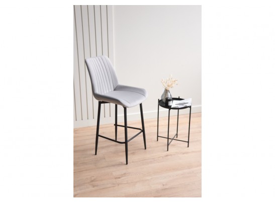 Полубарный стул Седа 360 светло-серый (zd 960) / черный в Ростове-на-Дону
