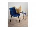 Стул на металлокаркасе Челси 360 П синий (zd 798) / черный в Ростове-на-Дону