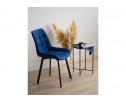 Стул на металлокаркасе Челси 360 П синий (zd 798) / черный в Ростове-на-Дону