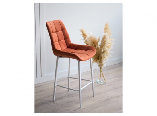 Полубарный стул Челси 360 терракотовый (zd 432) / белый в Ростове-на-Дону