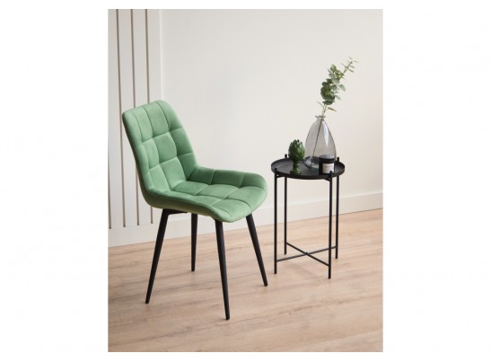 Стул на металлокаркасе Челси 360 К фисташковый (zd 651) / черный в Ростове-на-Дону