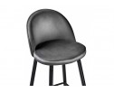 Барный стул Dodo 1 dark grey with edging / black в Ростове-на-Дону