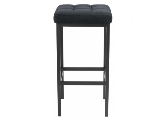 Барный стул Лофт ткань катания черный / черный матовы в Ростове-на-Дону