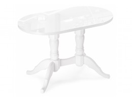 Деревянный стол Адней глянец белый