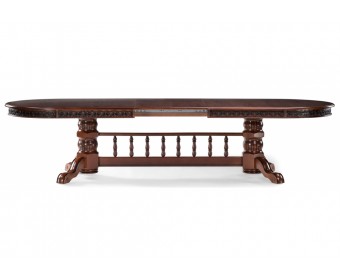 Деревянный стол Кассиль орех / коричневая патина