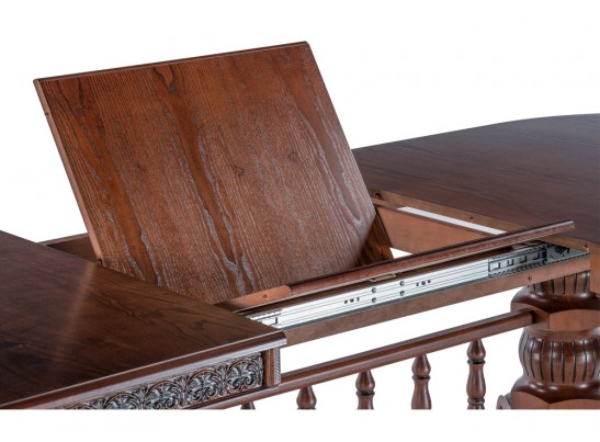 Деревянный стол Кассиль орех / коричневая патина в Ростове-на-Дону