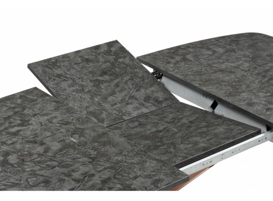 Деревянный стол Кортез 116(160)x77 раздвижной малави / медь