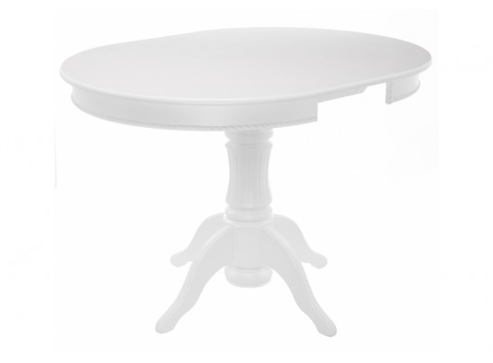 Деревянный стол Павия круглый белый в Ростове-на-Дону