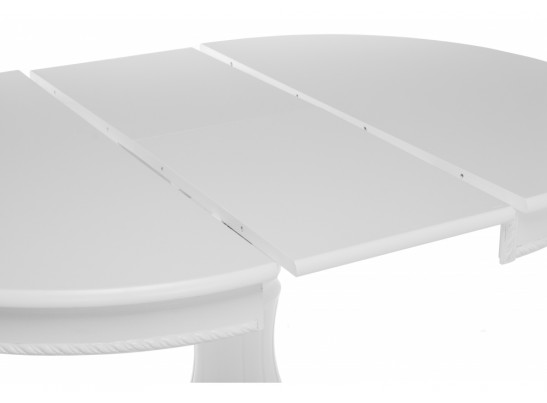 Деревянный стол Павия круглый белый в Ростове-на-Дону