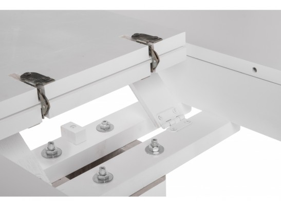 Деревянный стол Павия круглый белый в Ростове-на-Дону