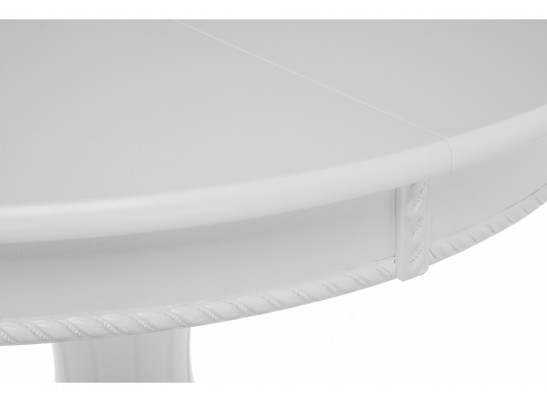 Деревянный стол Павия круглый белый в Ростове-на-Дону