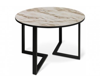 Деревянный стол SHT-T41/100-140 браун cтоун / черный