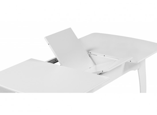 Деревянный стол Терзот прямоугольный 100(130)х70х76 белый в Ростове-на-Дону