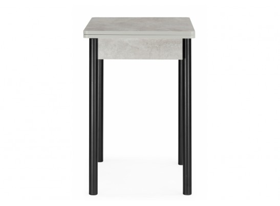 Деревянный стол Валдез 50(100) х 700 бетон метрополитан / черный матовый в Ростове-на-Дону