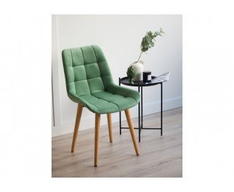 Деревянный стул Челси 360 фисташковый (zd 651) / светлое дерево