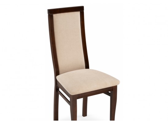 Деревянный стул Давиано велюр тедди 008 / орех темный в Ростове-на-Дону