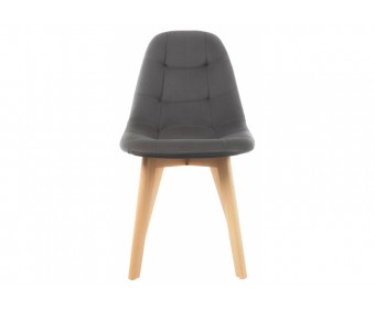 Деревянный стул Filip dark gray / wood