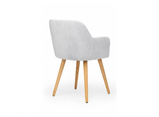 Деревянный стул Инфини 360 светло-серый (ocean 021) / светлое дерево в Ростове-на-Дону