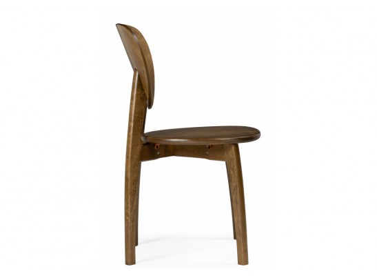 Деревянный стул Окава орех жесткий в Ростове-на-Дону