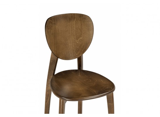 Деревянный стул Окава орех жесткий в Ростове-на-Дону