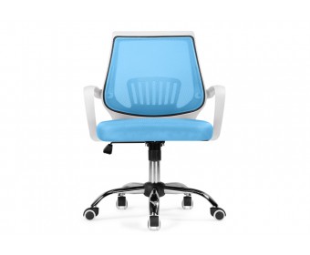 Компьютерное кресло Ergoplus blue / white