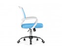 Компьютерное кресло Ergoplus blue / white в Ростове-на-Дону