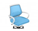 Компьютерное кресло Ergoplus blue / white в Ростове-на-Дону