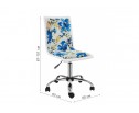 Компьютерное кресло Mis white / flowers fabric в Ростове-на-Дону
