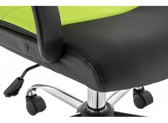 Компьютерное кресло Prosto черное / зеленое в Ростове-на-Дону