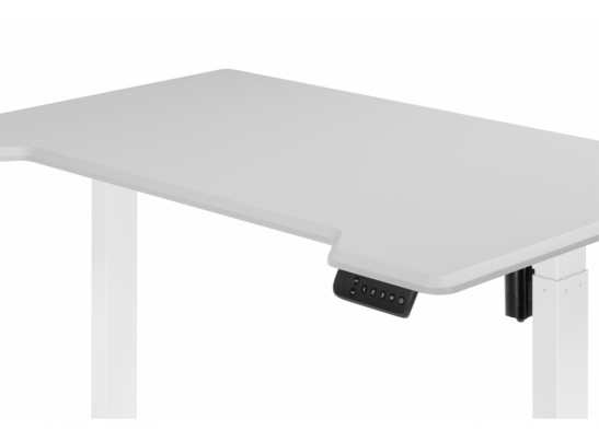 Компьютерный стол Маркос 140х80 тауп / белый в Ростове-на-Дону