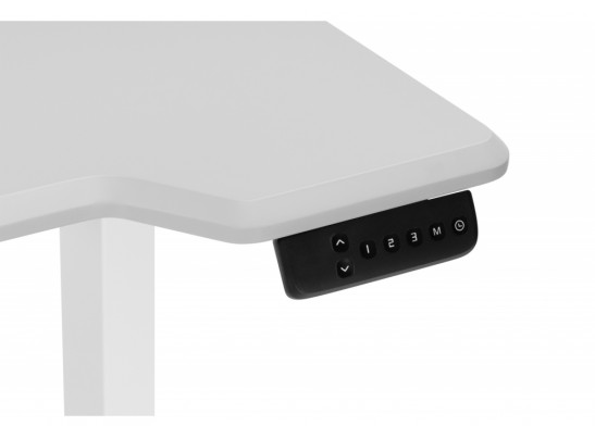 Компьютерный стол Маркос 140х80 тауп / белый в Ростове-на-Дону