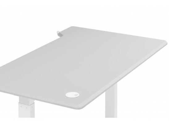 Компьютерный стол Маркос 140х80 тауп / белый в Ростове-на-Дону