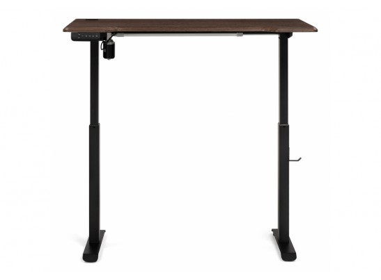 Компьютерный стол Маркос с механизмом подъема 120х75х75 черный / кантри орех в Ростове-на-Дону