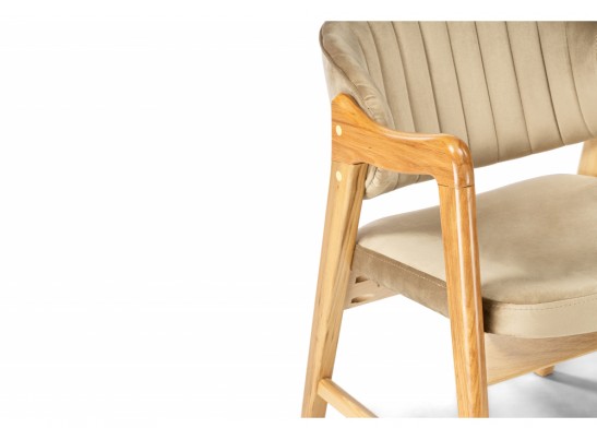 Кресло Никсон ткань В15 / дубовый в Ростове-на-Дону