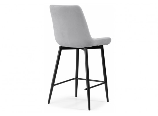 Полубарный стул Алст К светло-серый / черный в Ростове-на-Дону