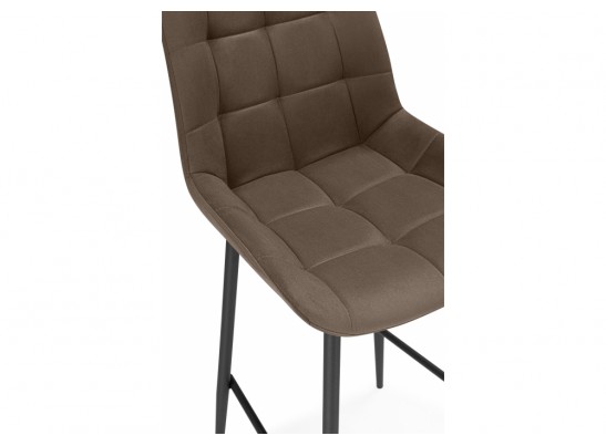 Полубарный стул Челси 360 коричневый (zd 233) / черный в Ростове-на-Дону